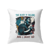 Blue Is Calling Indoor Pillow - Beyond T-shirts